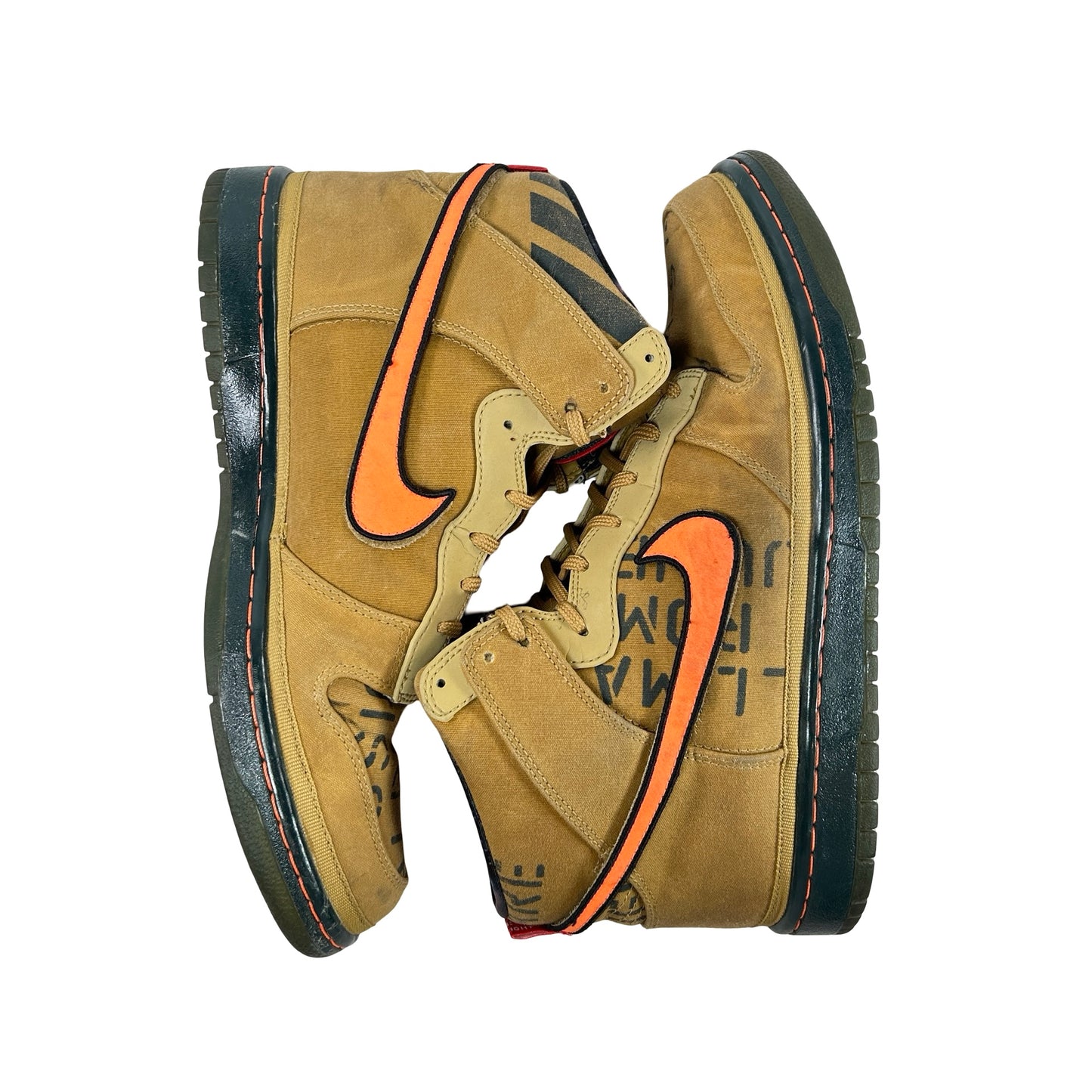 503766 750 Nike Dunk High All-Star Galaxy Gold [USED] - 10 M (Used) (No Box)