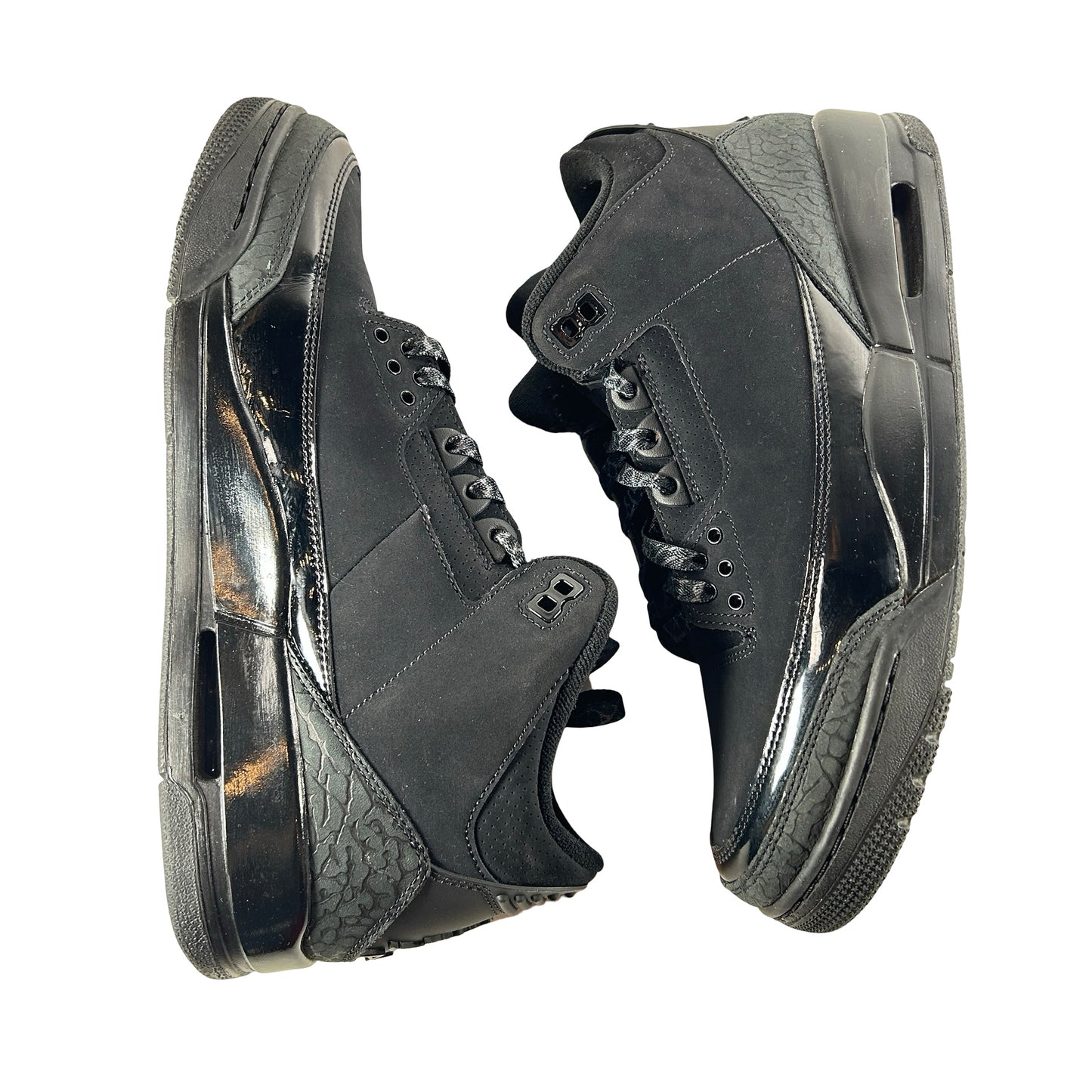 CT8532 001 Jordan 3 Retro Black Cat (2025) [USED] - 10 M (Used4)
