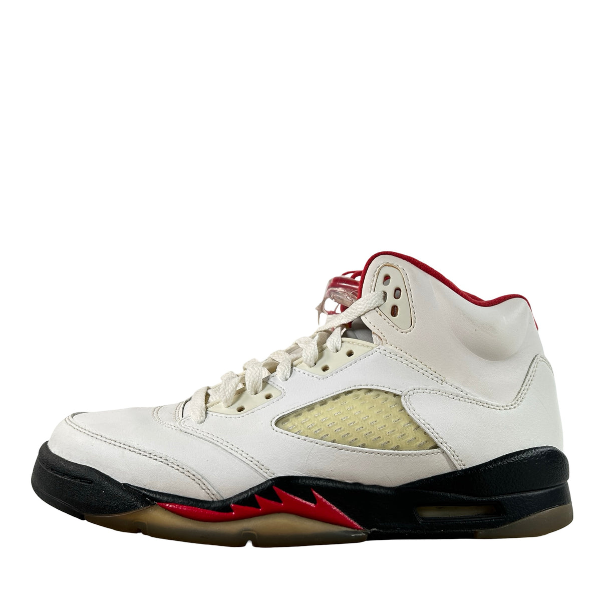 440888 100 Jordan 5 Retro Fire Red 2013 (GS) [USED] - 7 Y (Used)