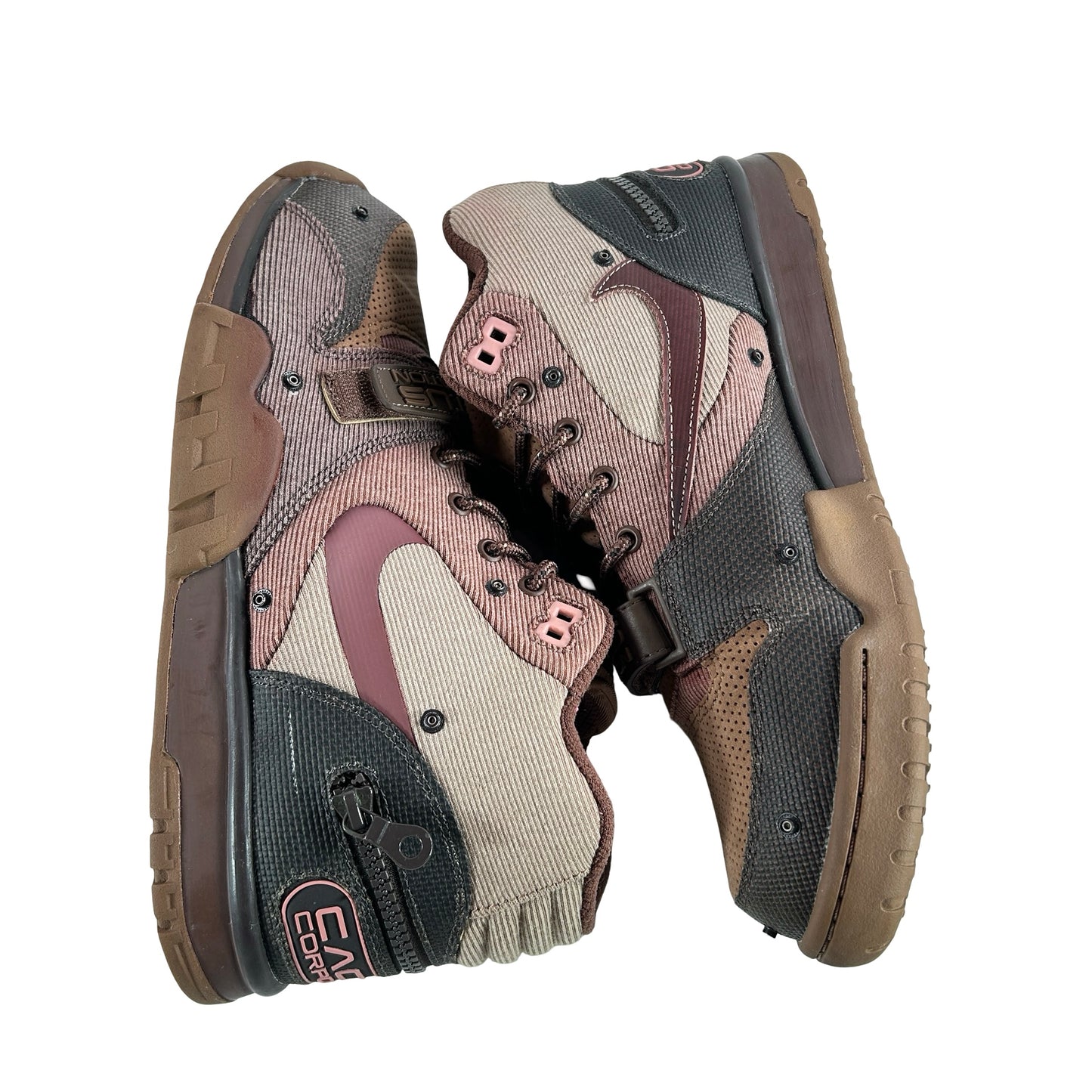 DR7515 200 Nike Air Trainer 1 SP Travis Scott Wheat [USED] - 10 M (Used2)