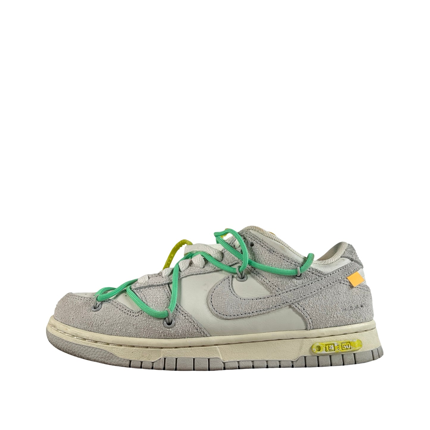 DJ0950 106 Nike Dunk Low Off-White Lot 14 [USED] - 6.5 M (Used)