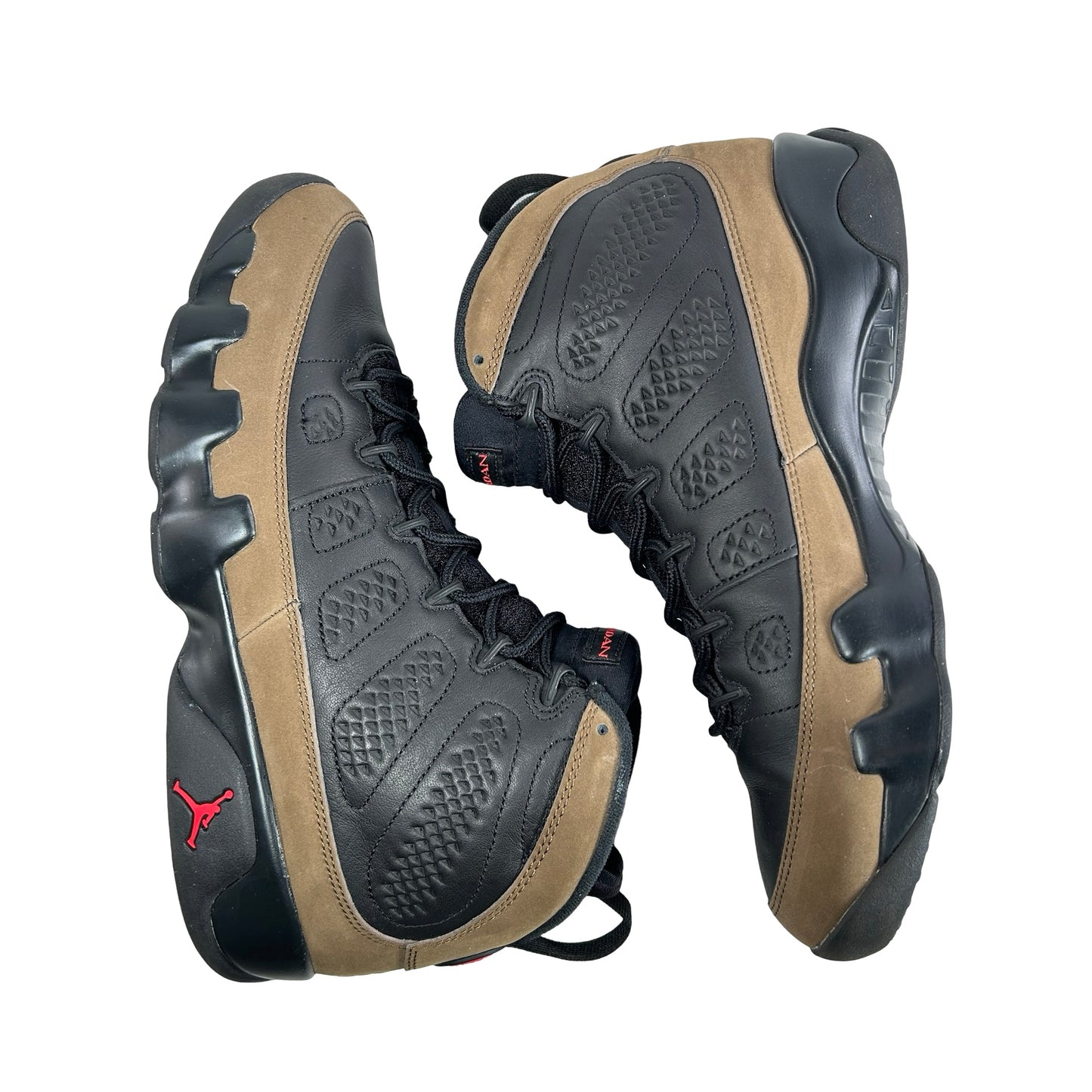 HV4794 030 Air Jordan 9 Retro Olive (2024) [USED] - 10.5 M (Used4)