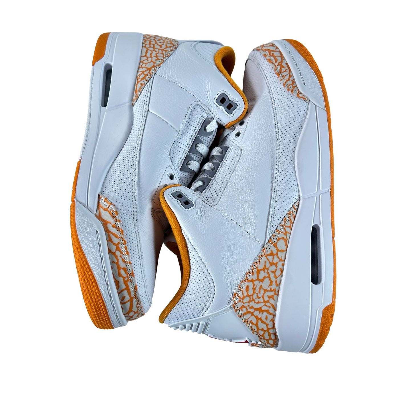 CK9246 101 Jordan 3 Retro Orange Citrus (Women's) [USED] - 11 W (Used) (No Box)