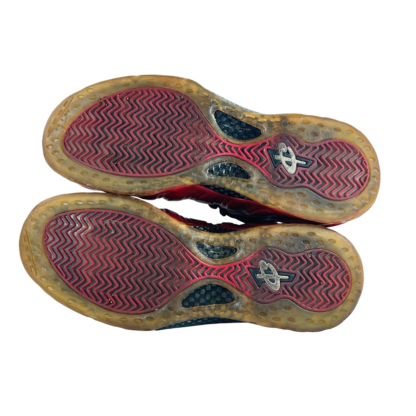 314996 610 Nike Air Foamposite One Metallic Red (2017) [USED] - 12 M (Used) (No Box)