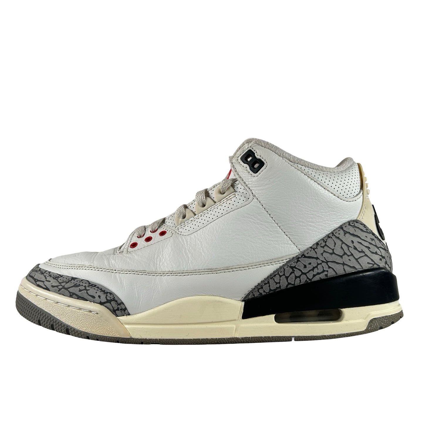 DN3707 100 Jordan 3 Retro White Cement Reimagined [USED] - 9.5 M (Used3) (No Box3)