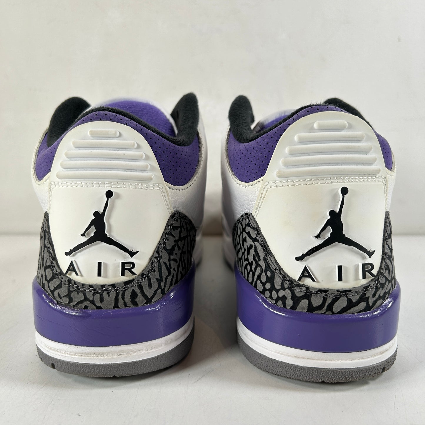 CT8532 105 Jordan 3 Retro Dark Iris [USED] - 8.5 M (Used)