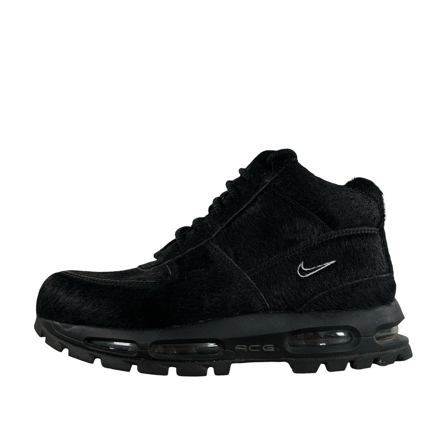 IO4635 001 Nike Air Max Goadome Black Pony Hair [USED] - 10 M (Used) (No Box)