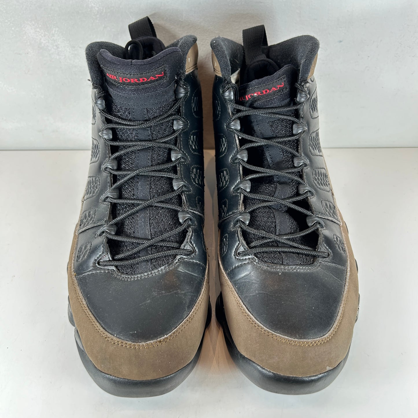 302370 020 Jordan 9 Retro Olive (2012) [USED] - 11 M (Used) (No Box)