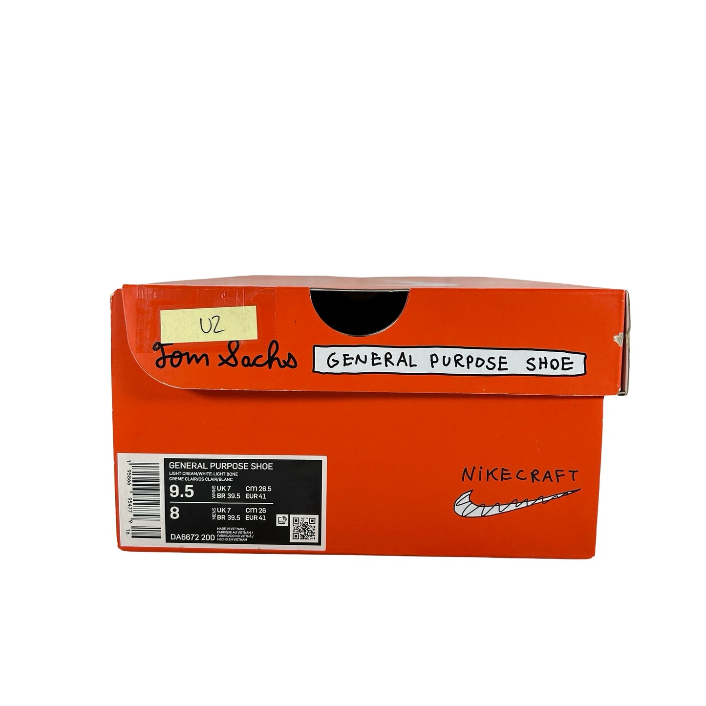 DA6672 201 NikeCraft General Purpose Shoe Tom Sachs Field Brown [USED] - 9.5 W / 8 M (Used2)