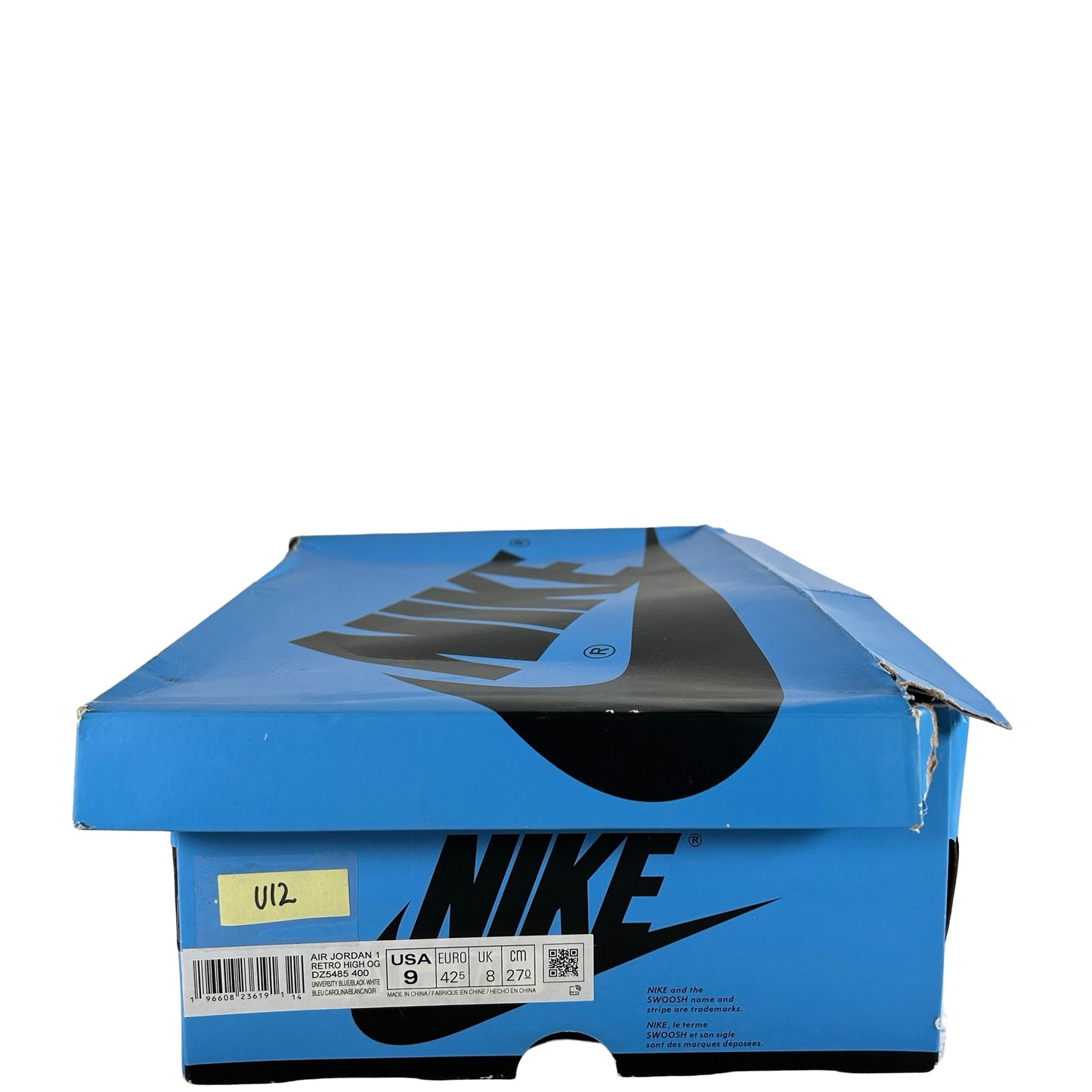 DZ5485 400 Jordan 1 Retro High OG UNC Toe [USED] - 9 M (Used12)