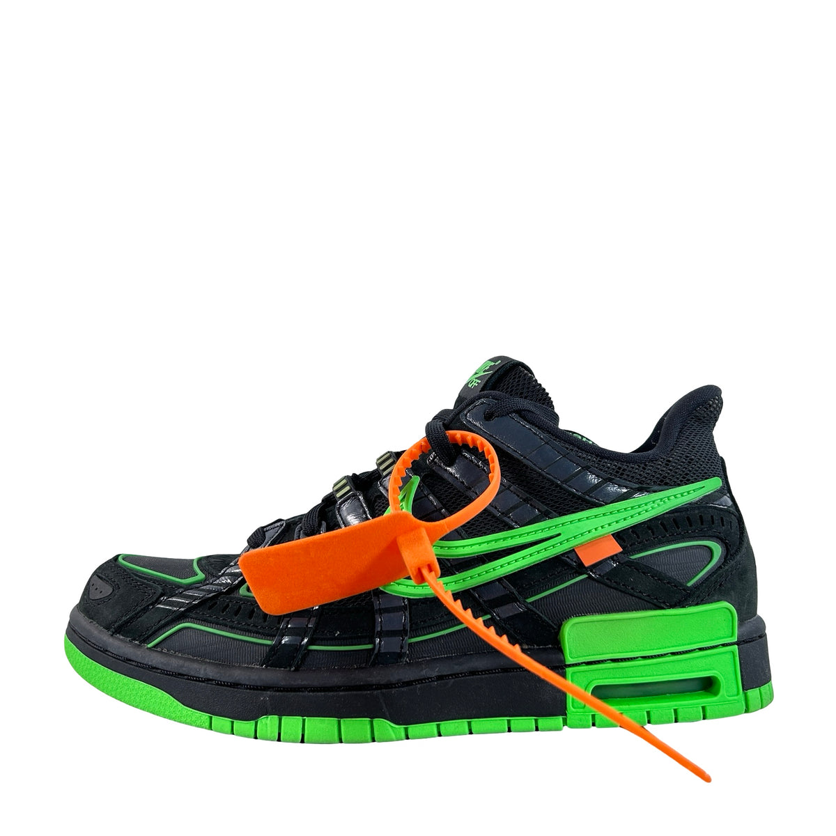 CU6015 001 Nike Air Rubber Dunk Off-White Green Strike [USED] - 6.5 M (Used)