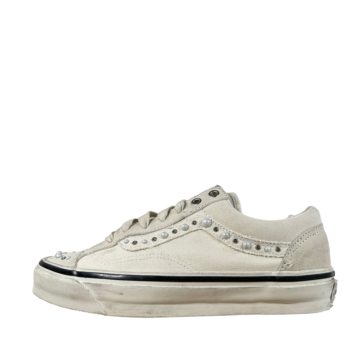 VN000E8VCCZ Vans OTW Old Skool 36 Pearlized Pack Marshmallow [USED] - 6 M (Used2)