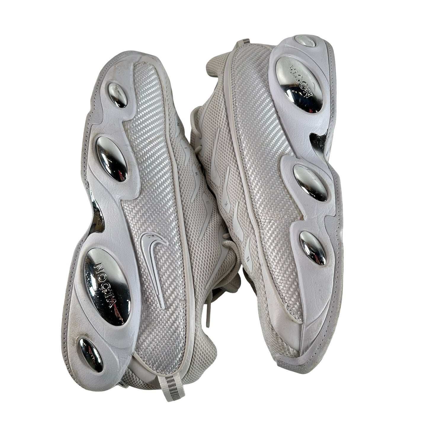 DM0879 100 Nike NOCTA Glide Drake White Chrome [USED] - 11 M (Used2)