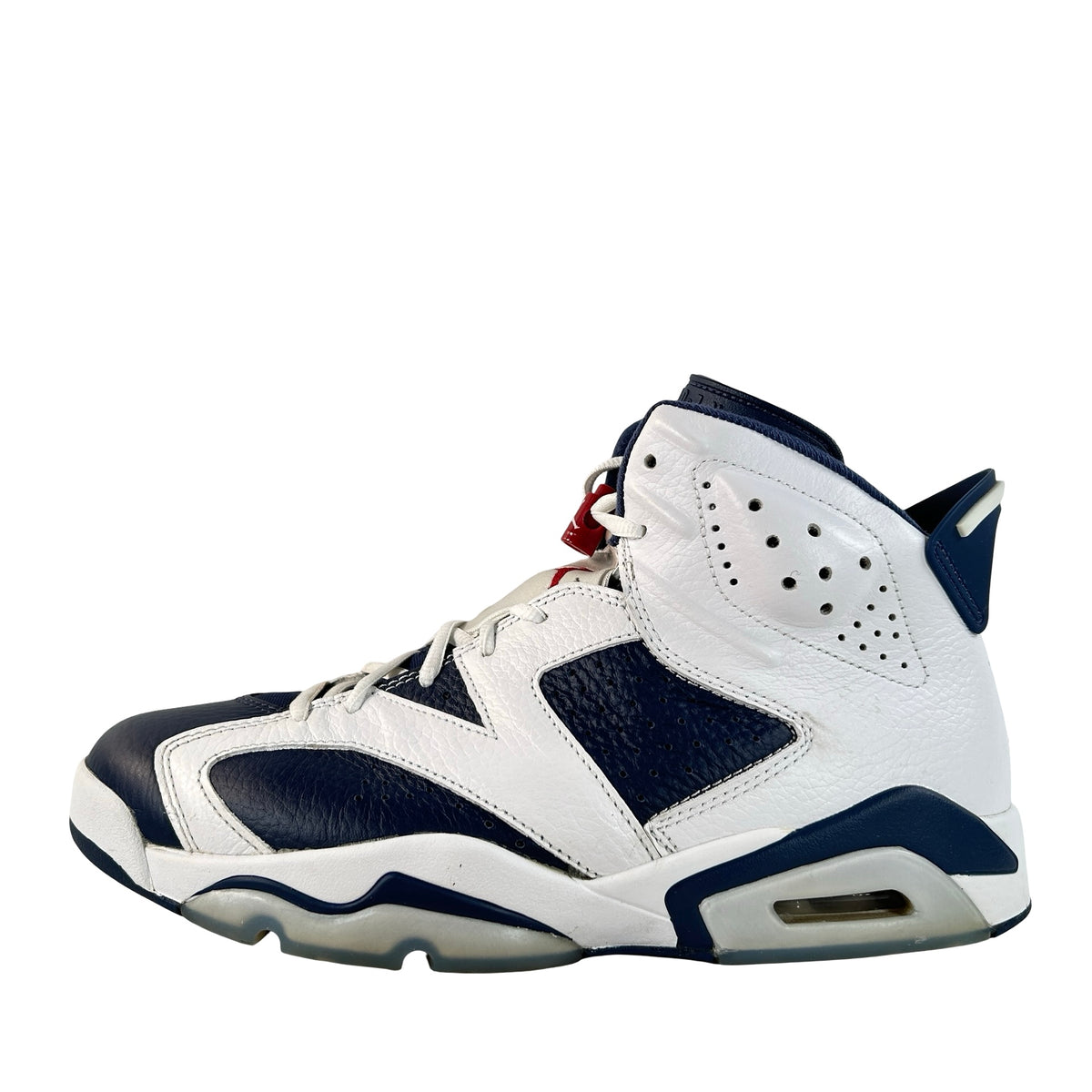 CT8529 164 Jordan 6 Retro Olympic (2024) - 10 M (Used) (Replace Box)