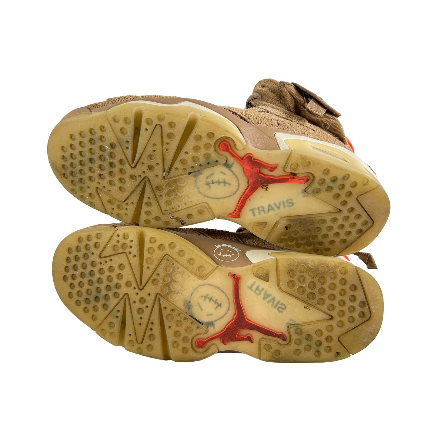DH0690 200 Jordan 6 Retro Travis Scott British Khaki [USED] - 5.5 M (Used)