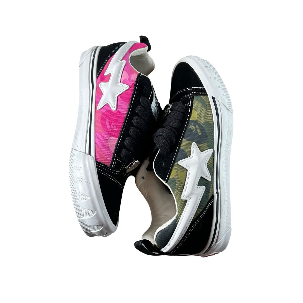 VN000Z39W09 Vans Knu Skool Bape Camo Green [USED] - 7 M (VNDS)