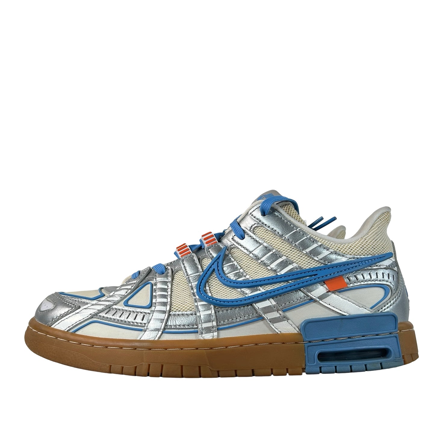 CU6015 100 Nike Air Rubber Dunk Off-White UNC [USED] - 10 M (Used)