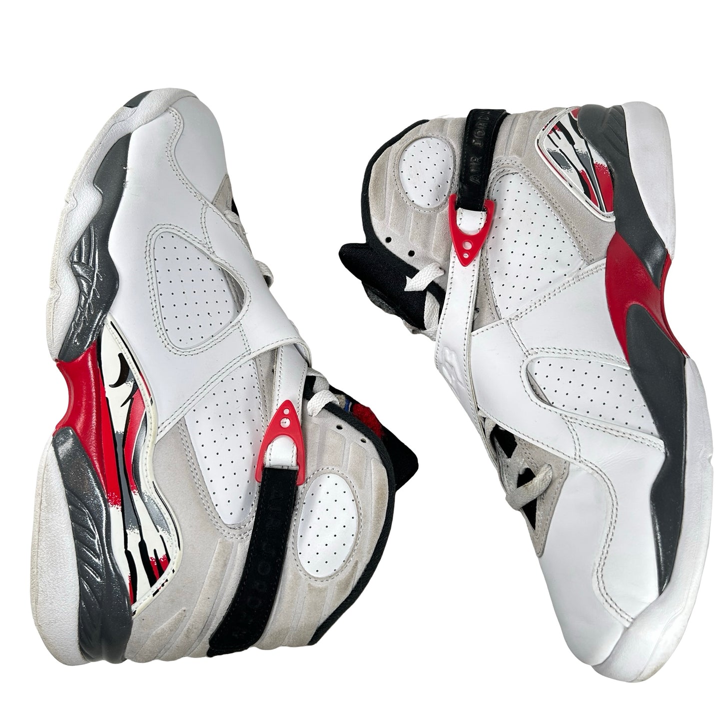 305381 100 Jordan 8 Retro White True Red (2025) [USED] - 11.5 M (Used3)