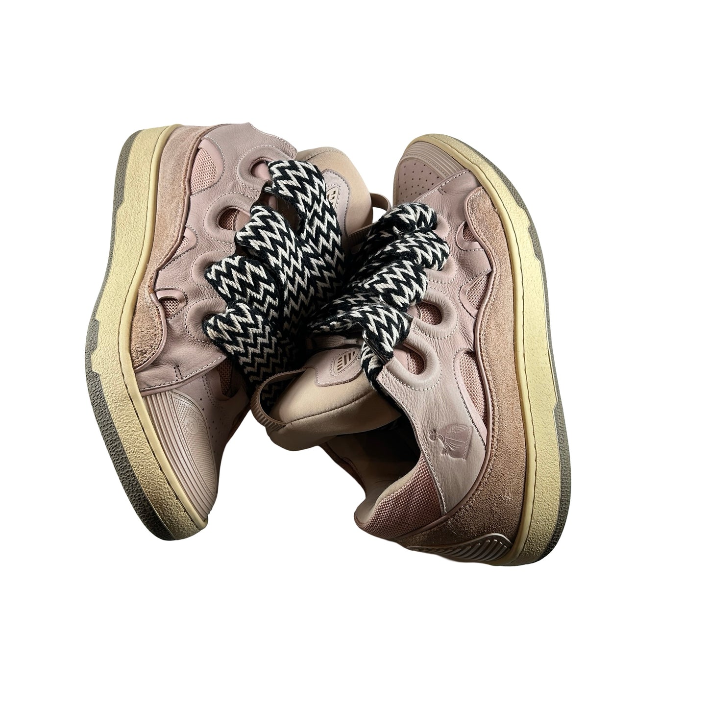 FM SKRK11 DRAG A2051 Lanvin Leather Curb Pink [USED] - 44 EU (Used) (Replace Box)