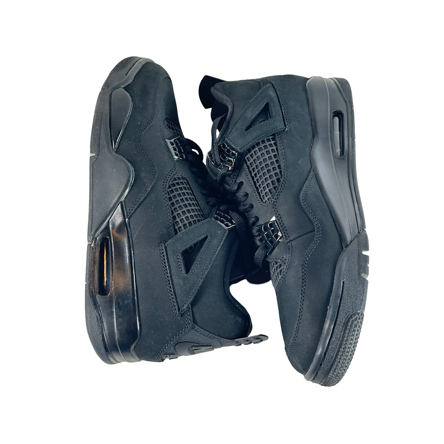 FV5029 010 Jordan 4 Retro Black Cat (2025) [USED] - 9.5 M (Used) (No Box)