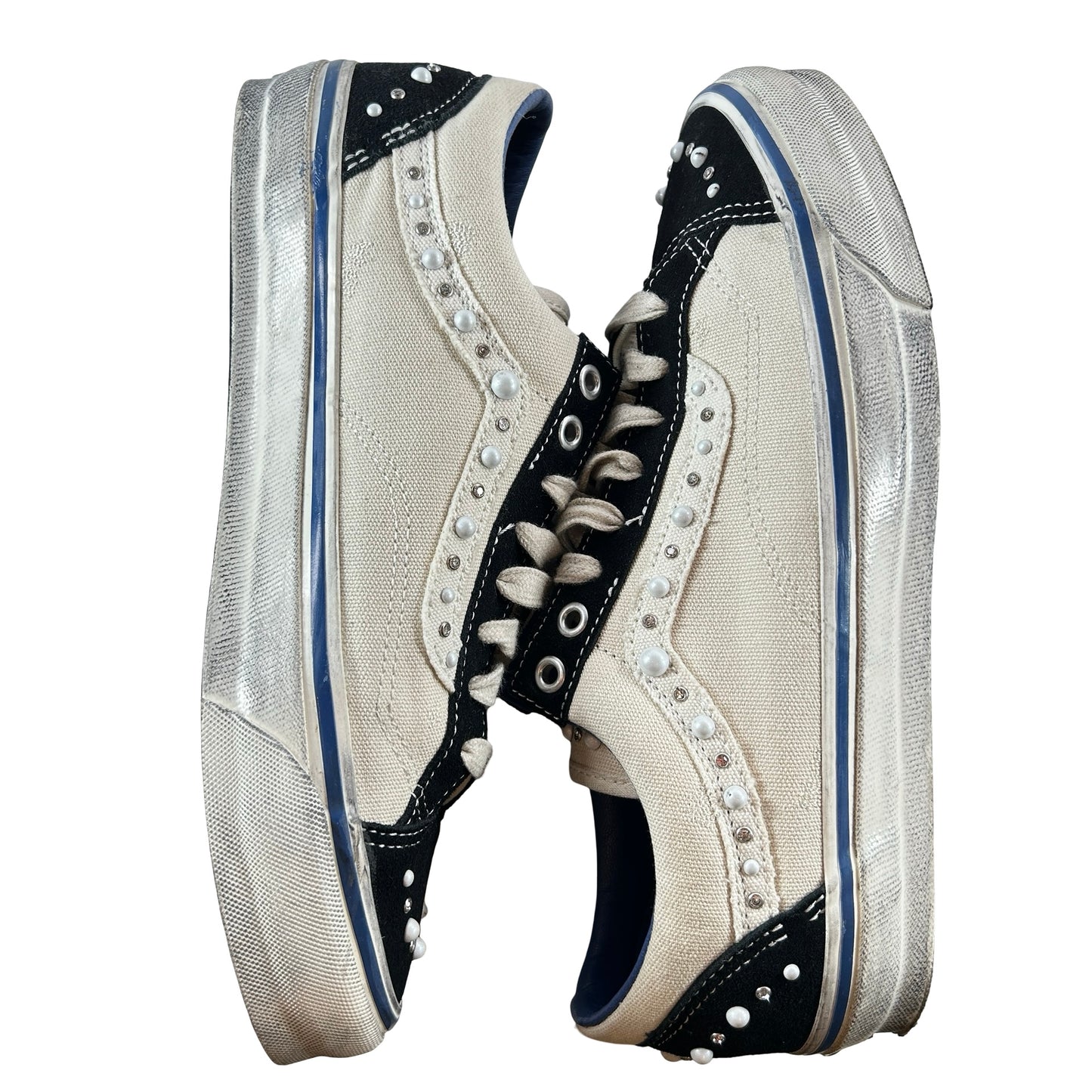 VN000S52FS8 Vans OTW Old Skool 36 Pearlized Pack Marshmallow White [USED] - 9 (Used2)