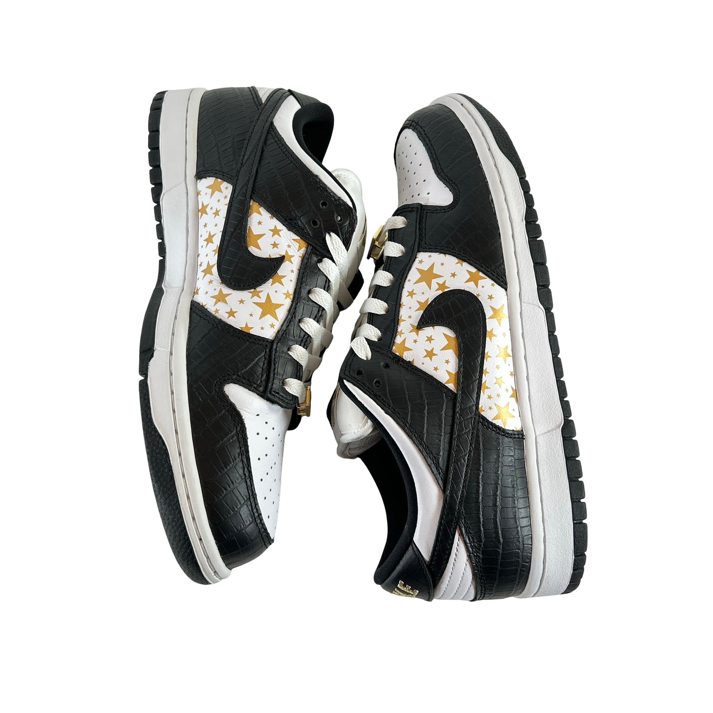 DH3228 102 Dunk SB Low Supreme Black [USED] - 8 M (Used)