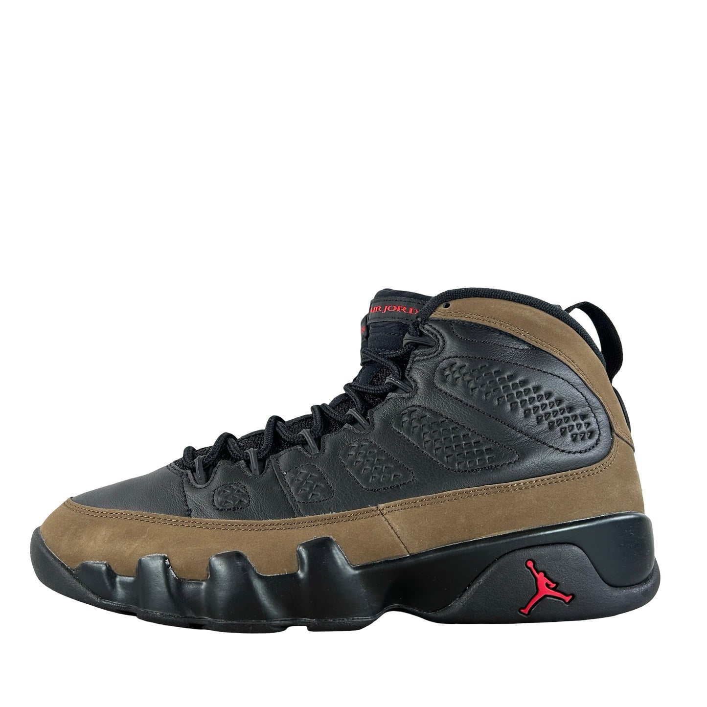 HV4794 030 Air Jordan 9 Retro Olive (2024) [USED] - 8 M (Used2) (No Box2)