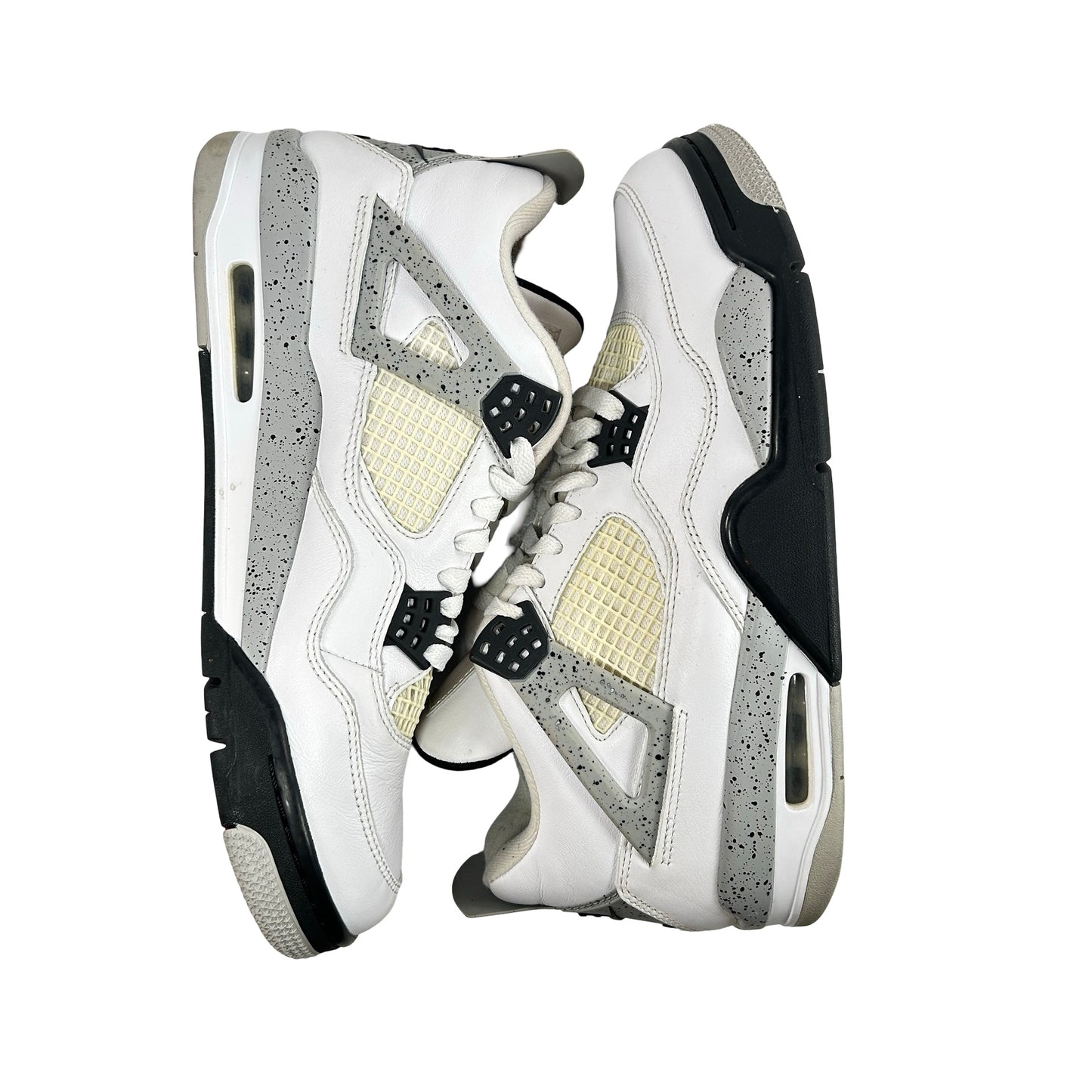 840606 192 Jordan 4 White Cement [USED] - 11 M (Used) (Replace Box)