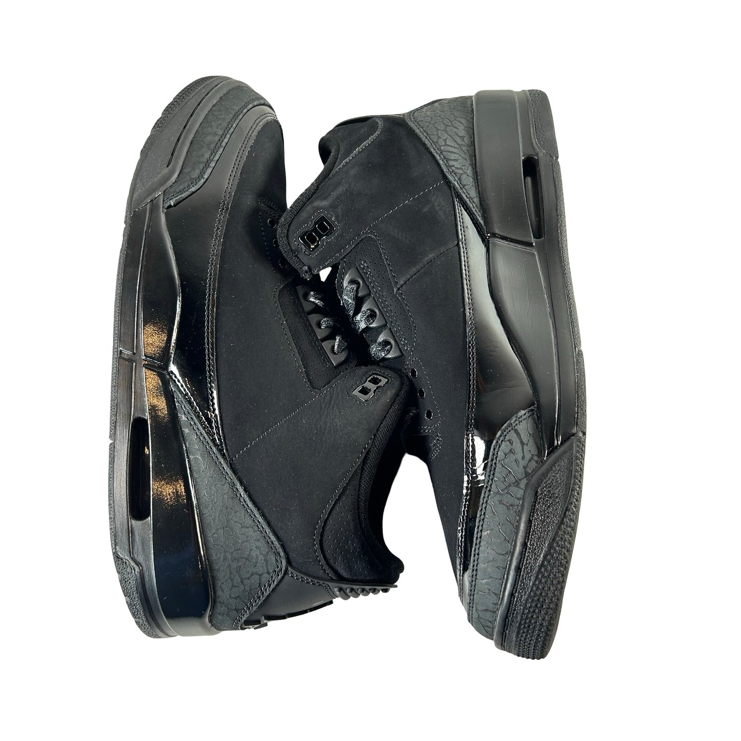 CT8532 001 Jordan 3 Retro Black Cat (2025) [USED] - 11.5 M (Used) (No Box)