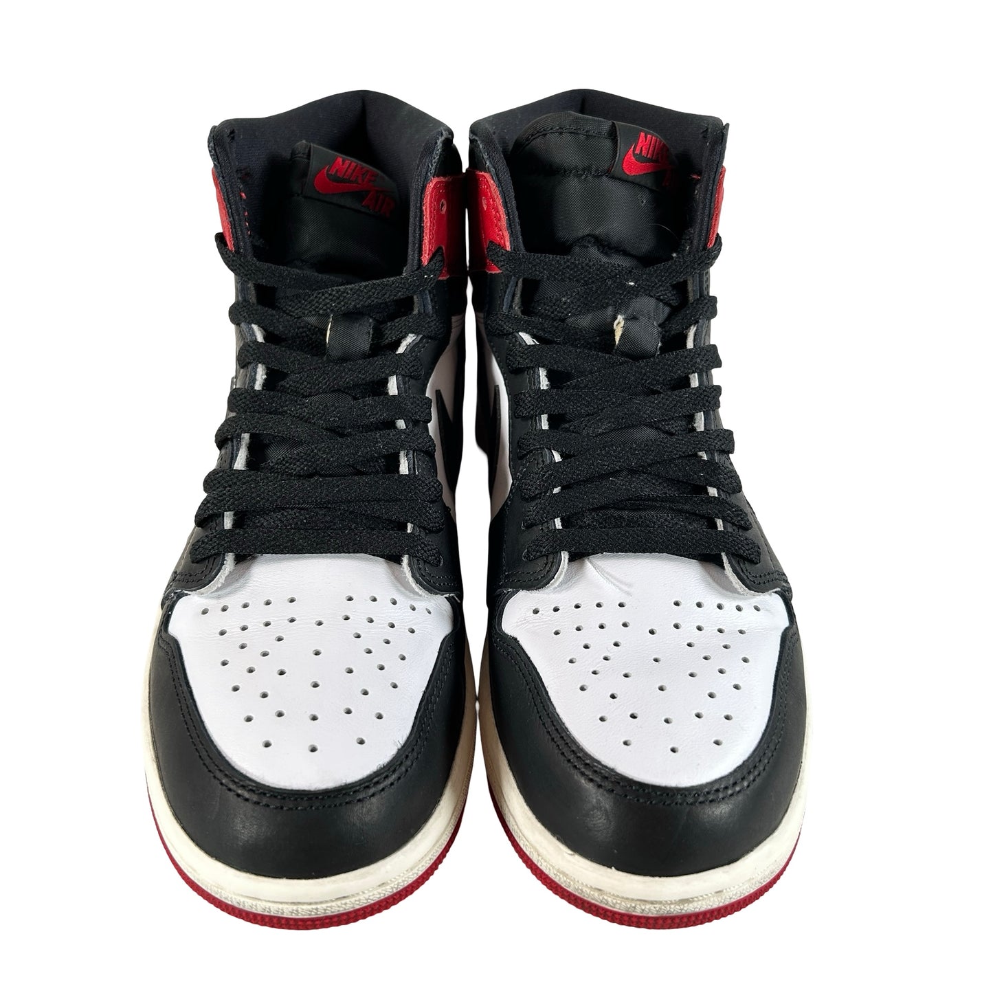 DZ5485 106 Air Jordan 1 High OG Black Toe Reimagined [USED] - 9 M (Used5)