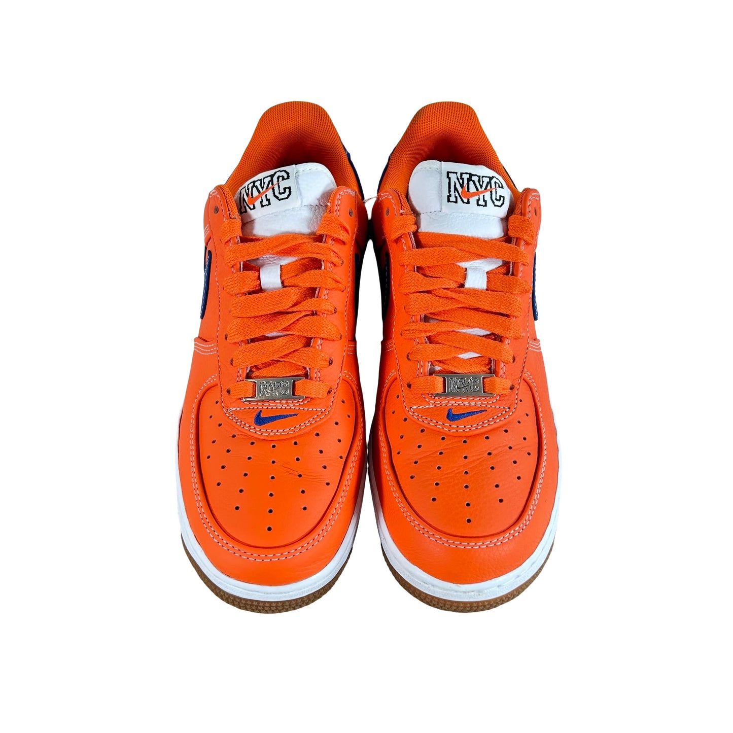 IV2705 819 Nike Air Force 1 Low Retro Premium NYC Knicks [USED] - 8.5 M (Used)