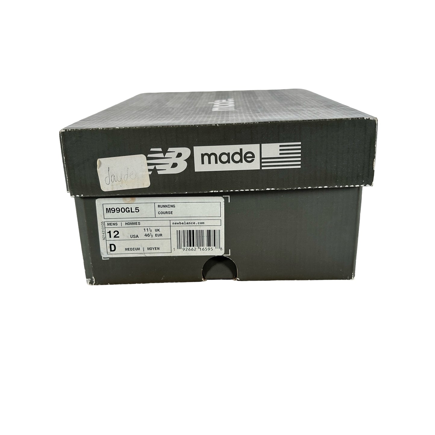 M990GL5 New Balance 990v5 Grey [USED] - 12 M (Used)