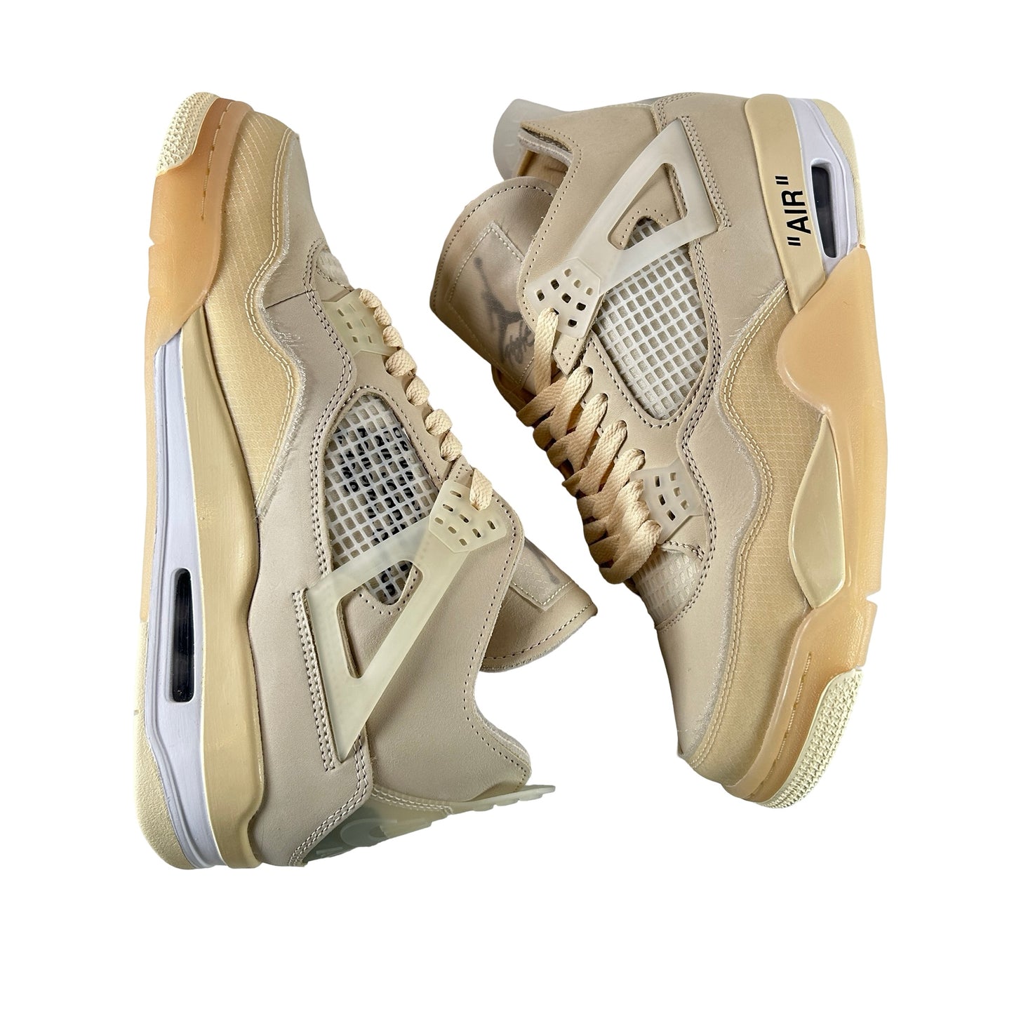 CV9388 100 Jordan 4 Vela blanquecina