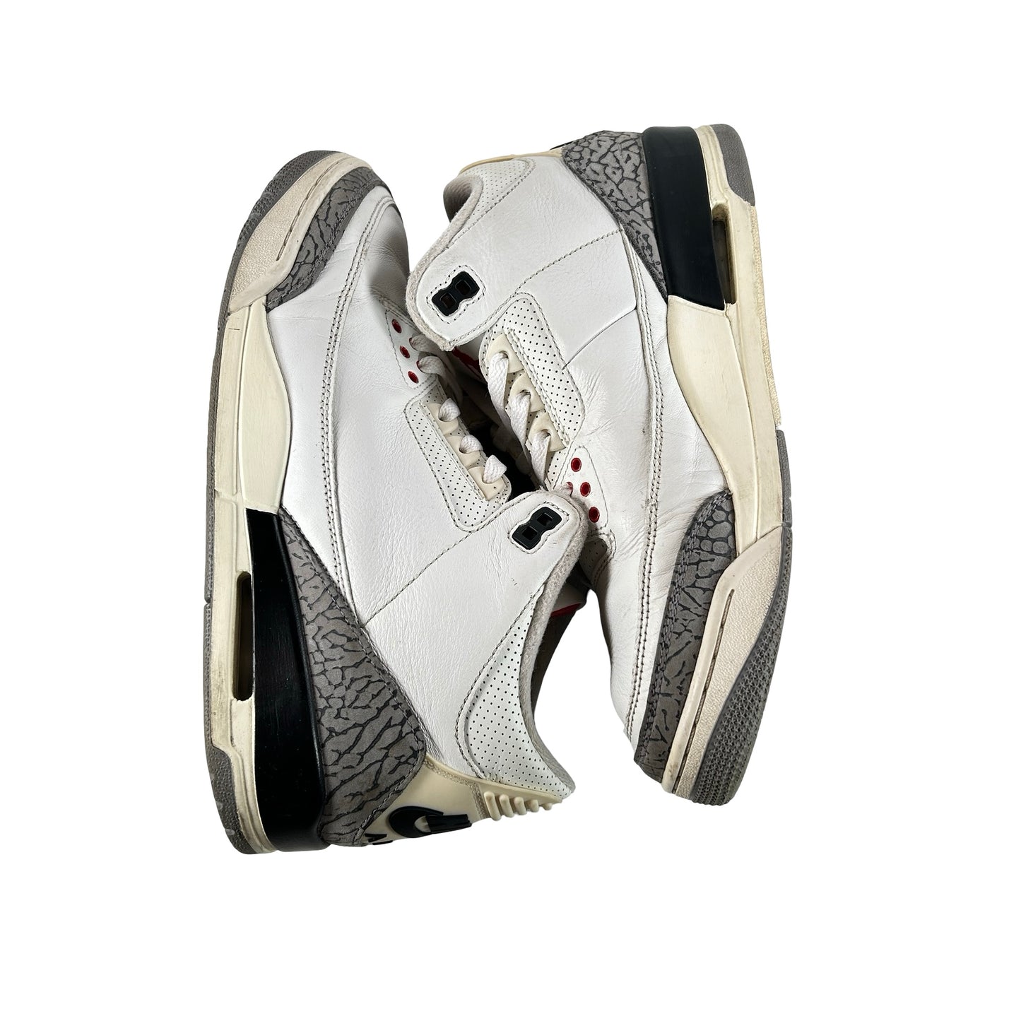 DN3707 100 Jordan 3 Retro White Cement Reimagined [USED] - 10.5 M (Used22)