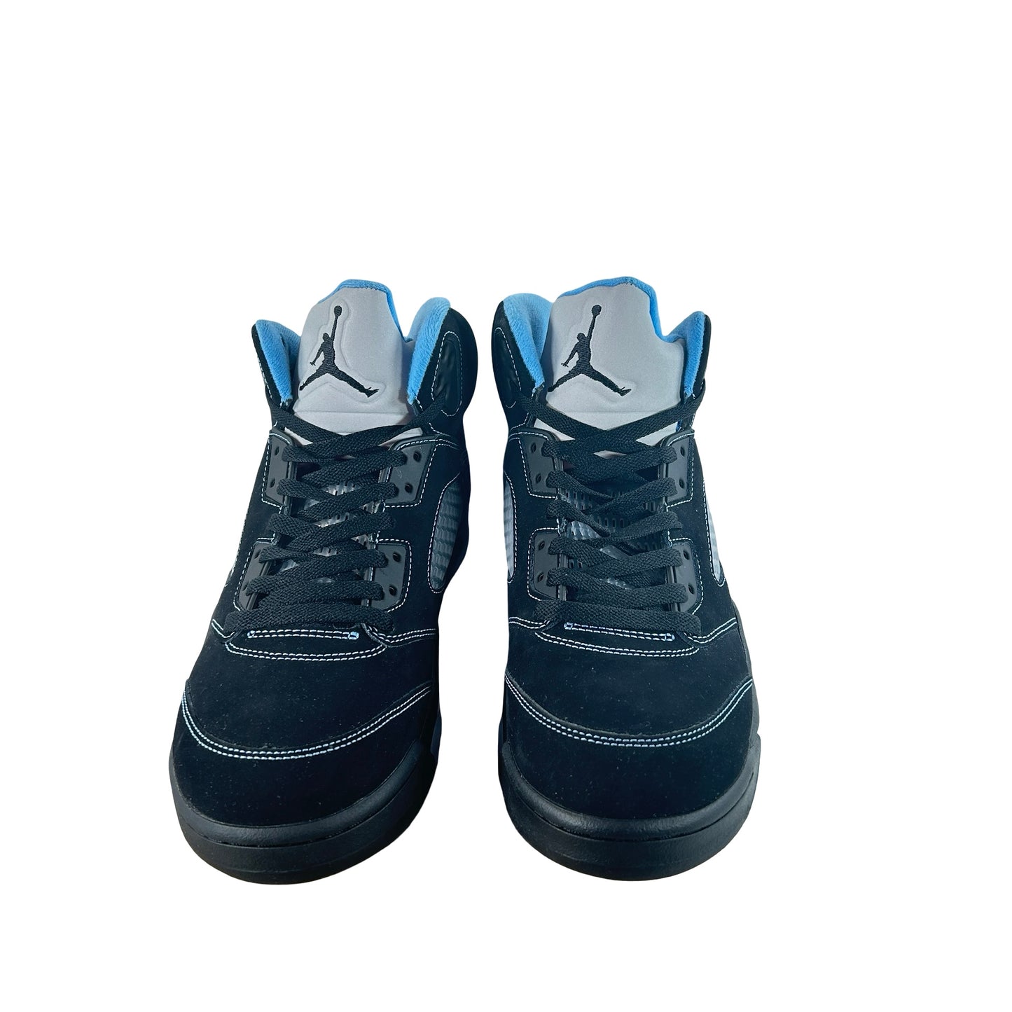DD0587 008 Jordan 5 Retro Black University Blue (2026) [USED] - 10 M (Used3)