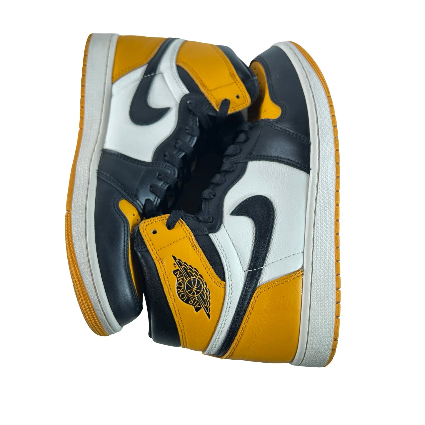 555088 711 Jordan 1 Retro High OG Yellow Toe [USED] - 9.5 M (Used3)