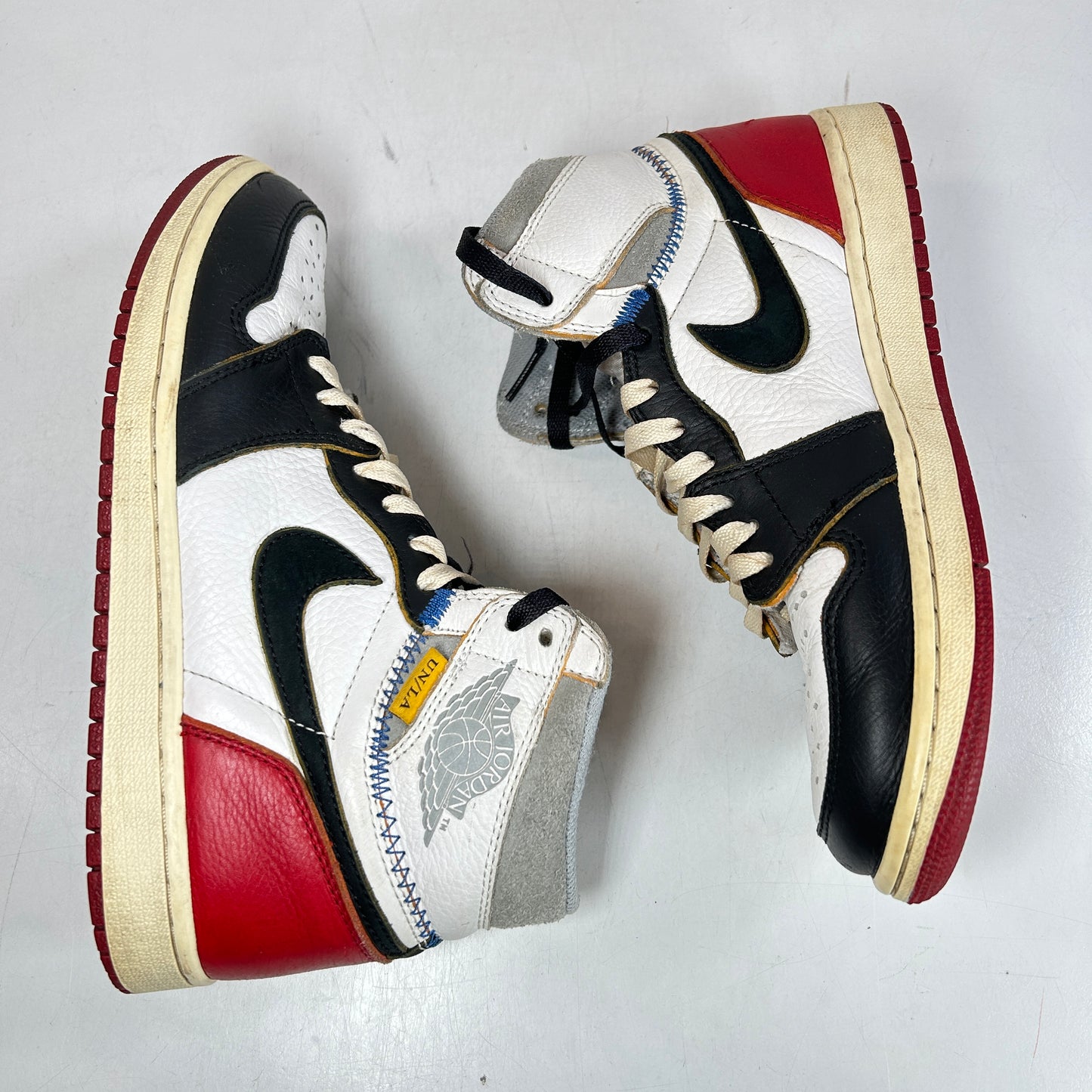 BV1300 106 Jordan 1 Union Black Toe [USED] - 8 M (Used) (No Box)