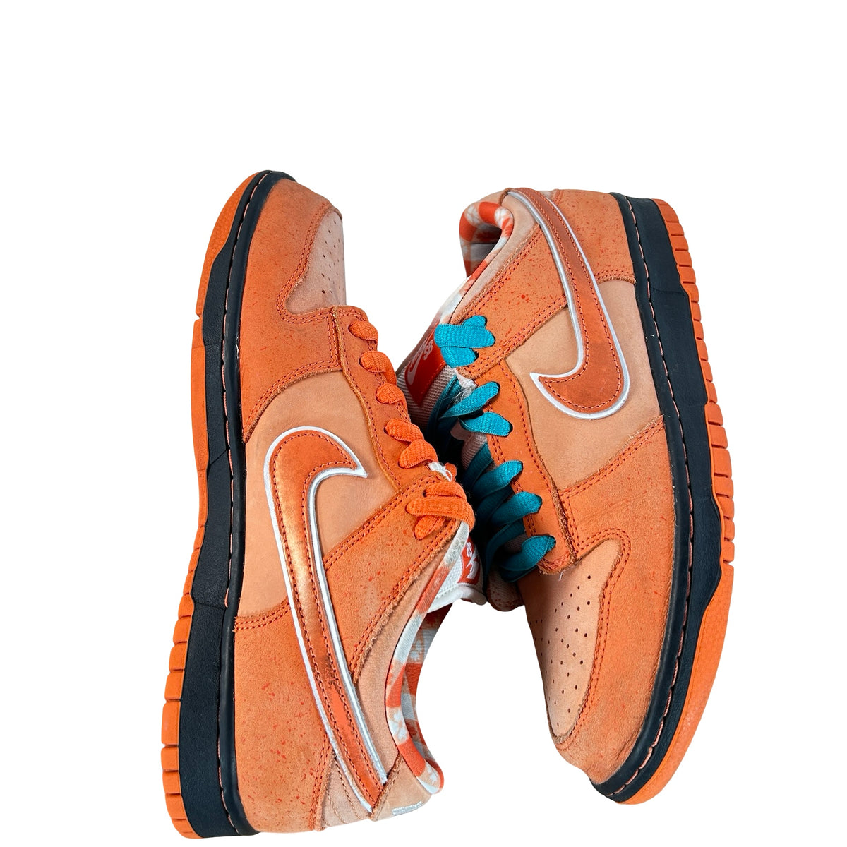 FD8776 800 Nike SB Dunk Low Concepts Orange Lobster Special Box [USED] - 8 M (Used)