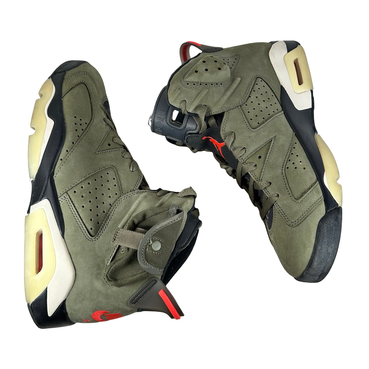 CN1084 200 Air Jordan 6 Retro Travis Scott [USED] - 10.5 M (Used16)