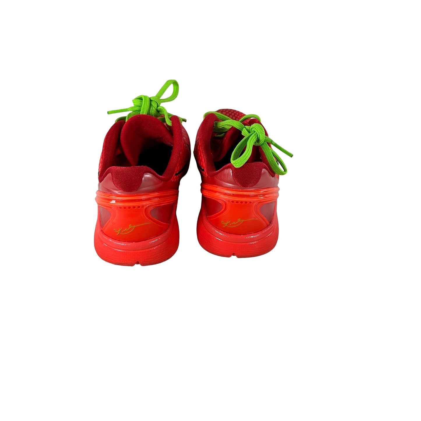 FV9676 600  Nike Kobe 6 Protro Reverse Grinch (GS) [USED] - 4 Y (Used2) (No Box2)
