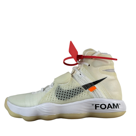 AJ4578 100 Nike React Hyperdunk 2017 Flyknit Off-White - 10 M (Yellowing)