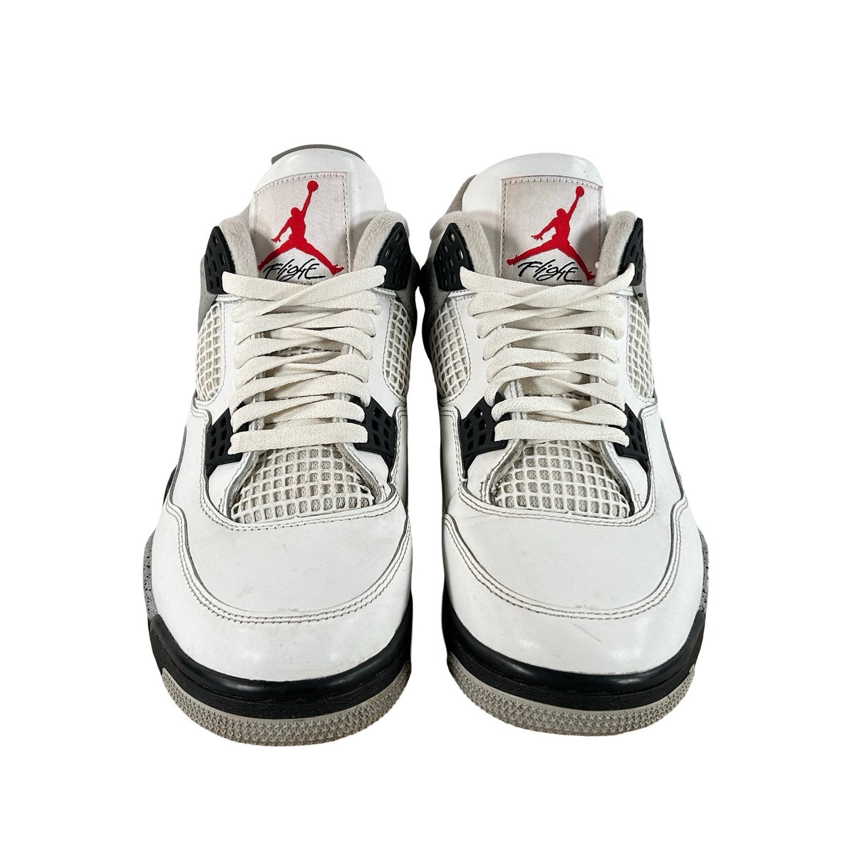 FV5029 100 Jordan 4 Retro White Cement (2025) [USED] - 10 M (Used4) (No Box4)