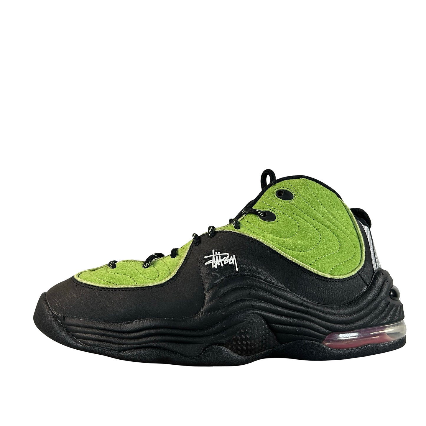 DX6933 300 Nike Air Penny 2 Stussy Vivid Green Black [USED] - 10.5 M (Used)