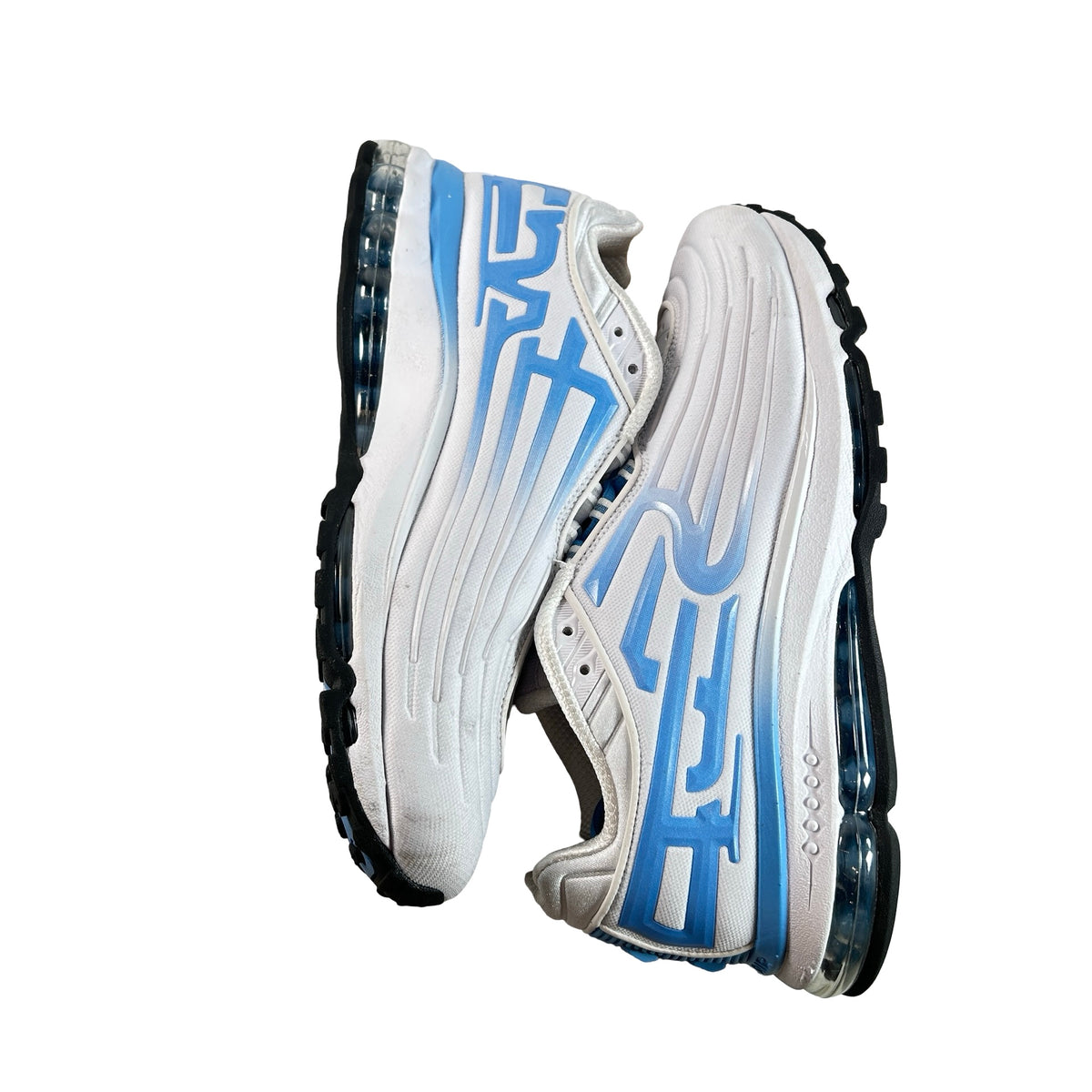 IM7412 100 Nike Air Max 2001 Air Ecstasy Supreme White University Blue [USED] - 10 M (Used)