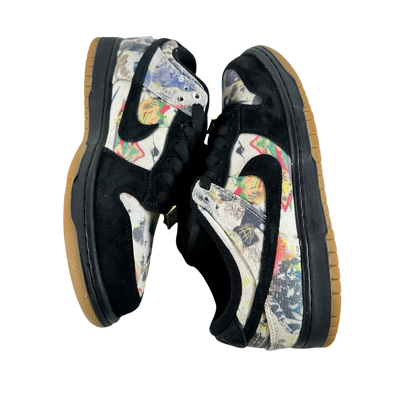 FD8778 001 Nike SB Dunk Low Supreme Rammellzee [USED] - 7 M (Used) (Replace Box)