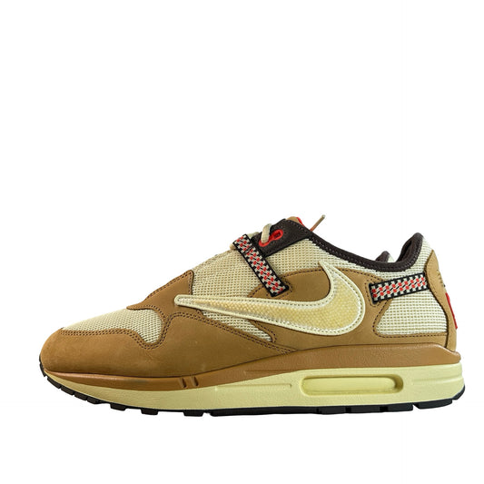 DO9392 701 Nike Air Max 1 Travis Scott Cactus Jack Wheat Lemon Drop [USED] - 12 M (Used)