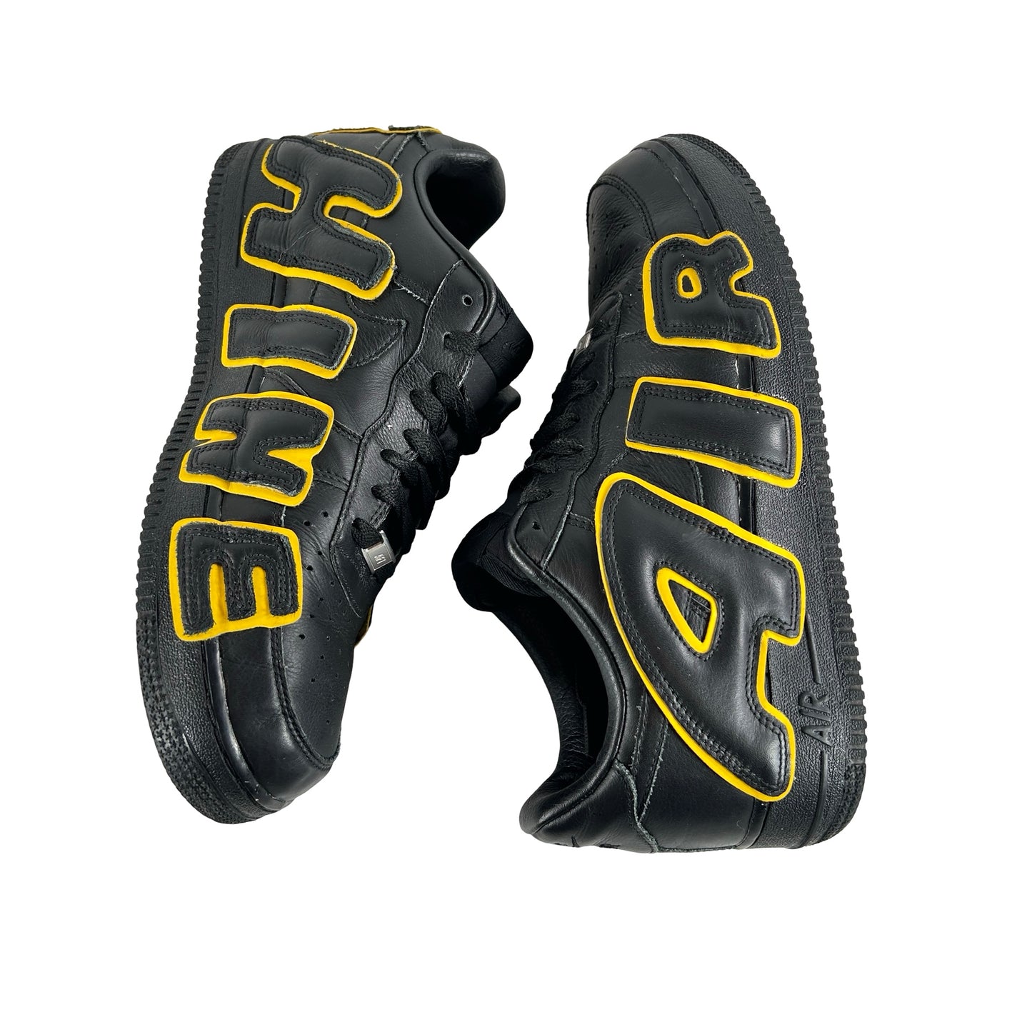 CK4746 991 AF1 CPFM Air Flea Black Yellow [USED] - 10.5 M (Used)