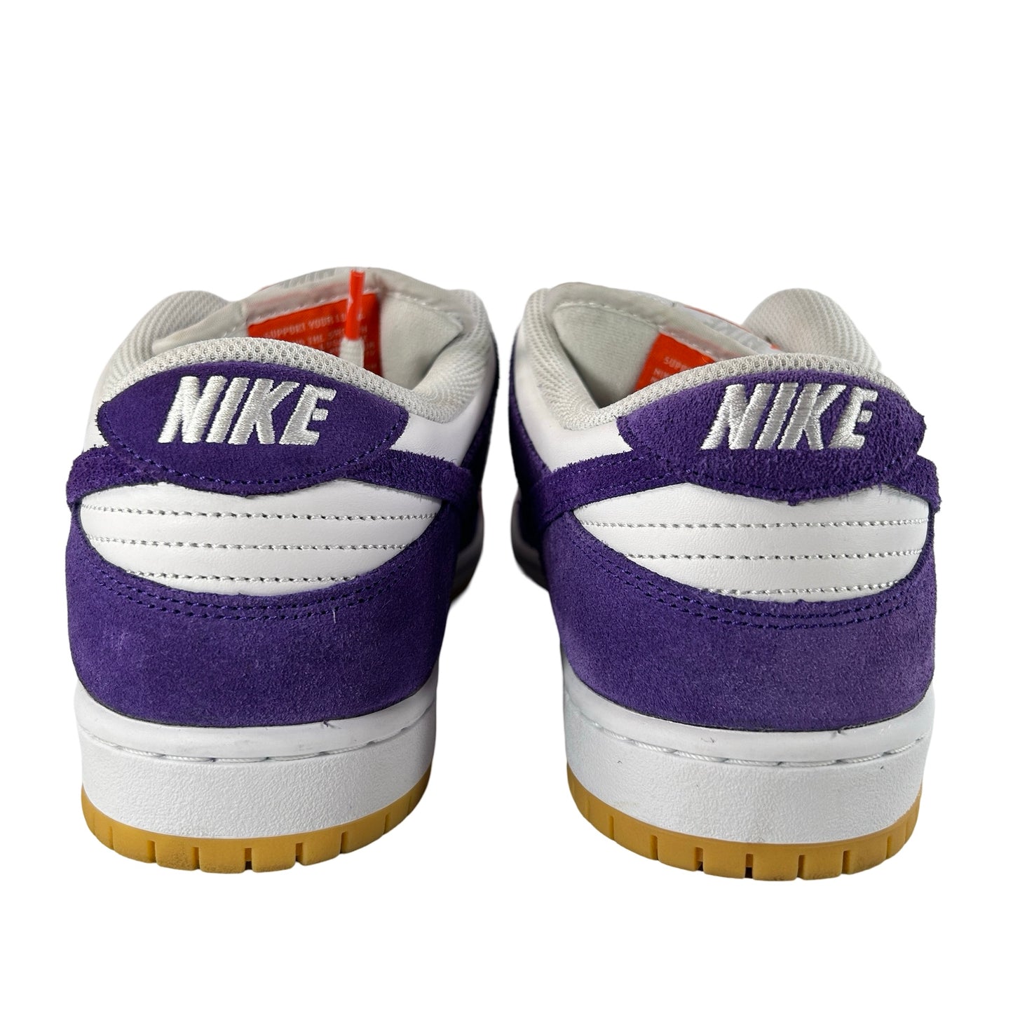 DV5464 500 Nike SB Dunk Low Pro ISO Orange Label Court Purple [USED] - 11 M (Used)