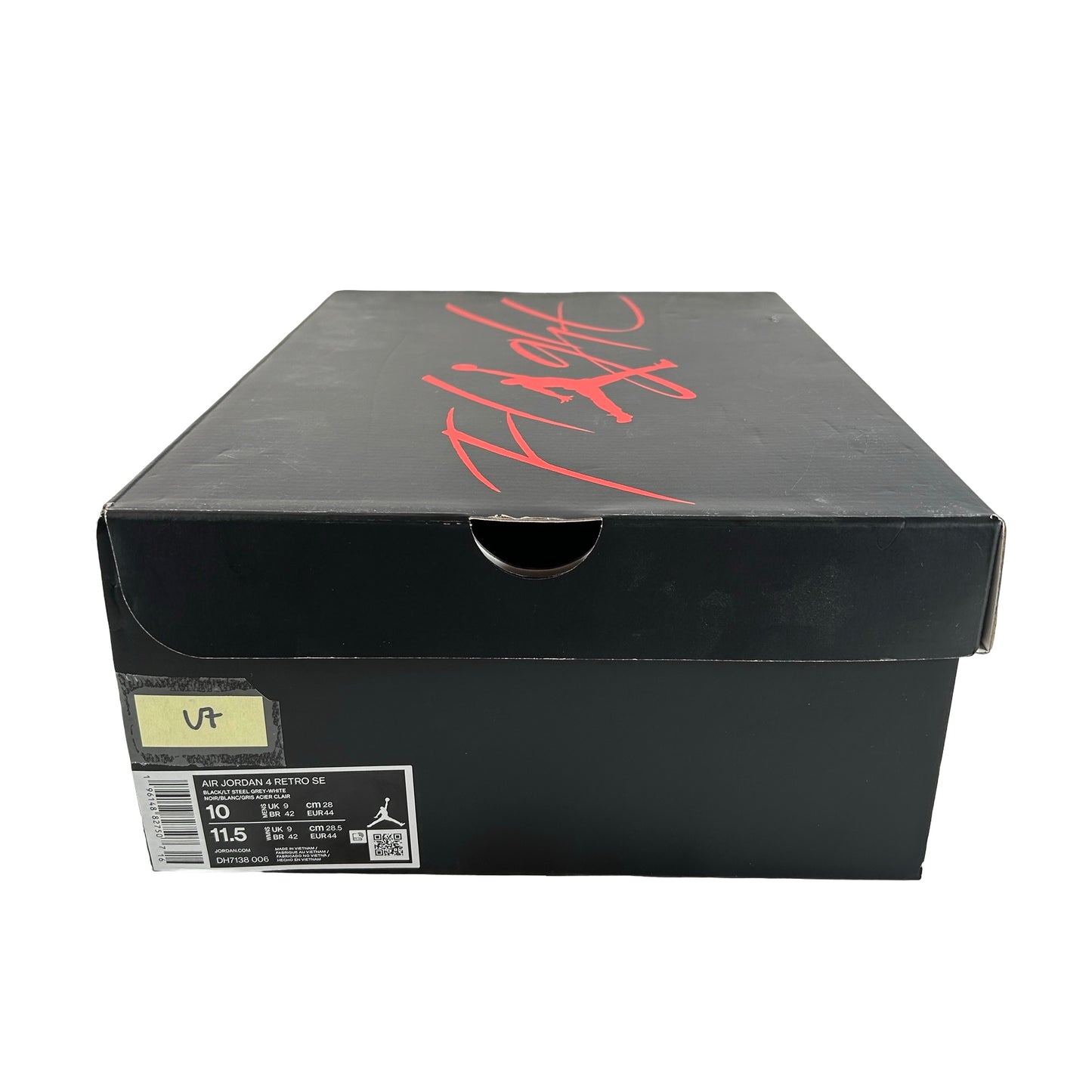 DH7138 006 Jordan 4 Retro SE Black Canvas [USED] - 10 M (Used7)