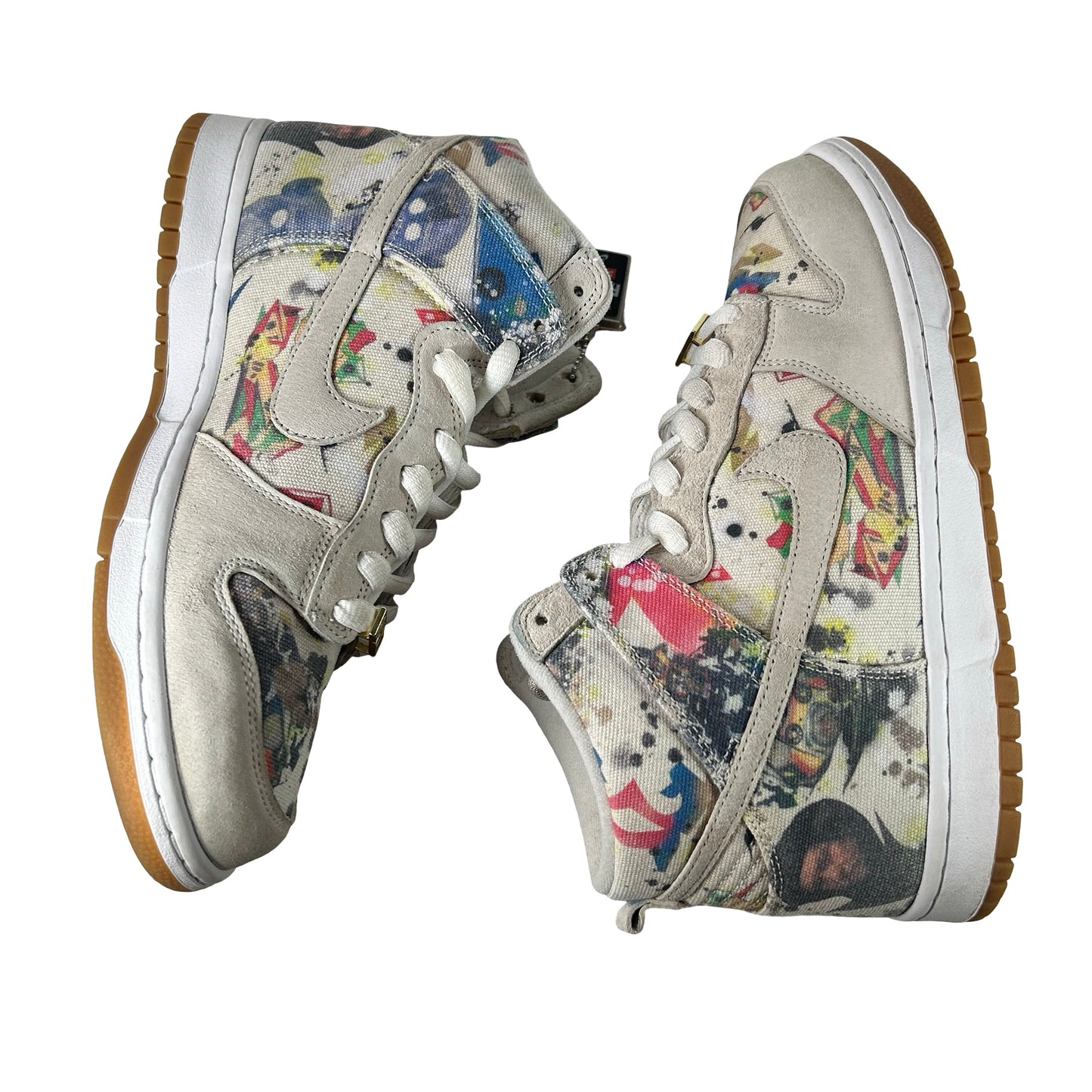 FD8779 100 Nike SB Dunk High Supreme Rammellzee [USED] - 9 M (Used2)